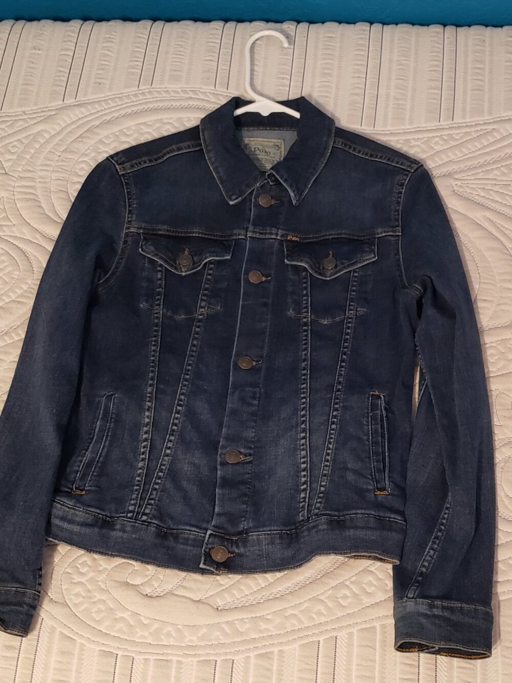 Polo Ralph Lauren, Girls' Denim Trucker Jacket , Size 16
